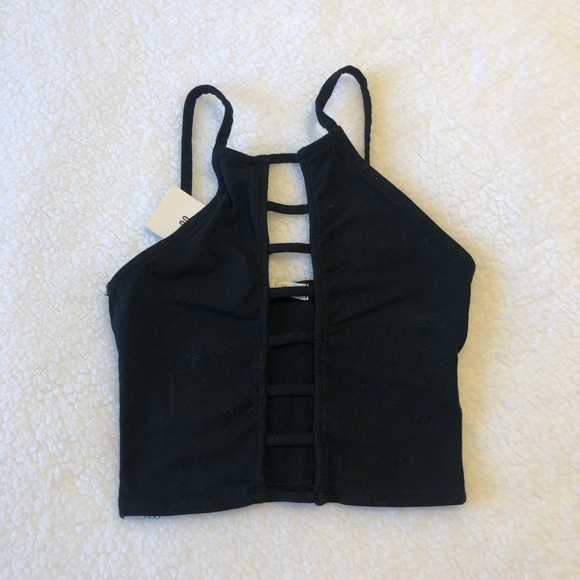 Urban Outfitters Tops - Black Cutout Top